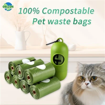 개 관례를 위한 분배기를 가진 제조자 퇴비화 가능한 개 똥 부대